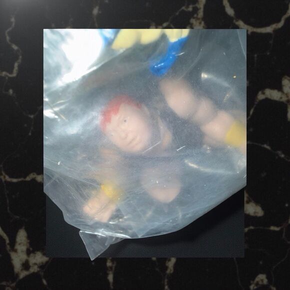 NIP Vintage 1995 Hardee's Kid Meal X-Men Wolverine Vs The Blob Figure Sealed A33 - Picture 5 of 5